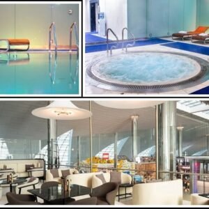 Lounge with Pool, Jaccuzi and Steam room access