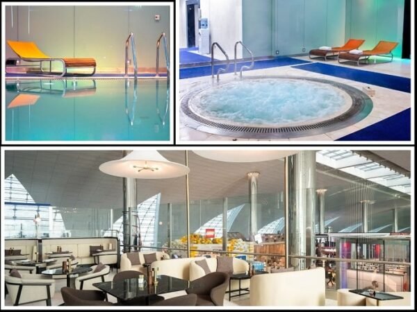 Lounge with Pool, Jaccuzi and Steam room access